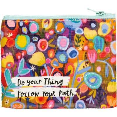 Do Your Thing Follow Your Path Small Zipper Pouch