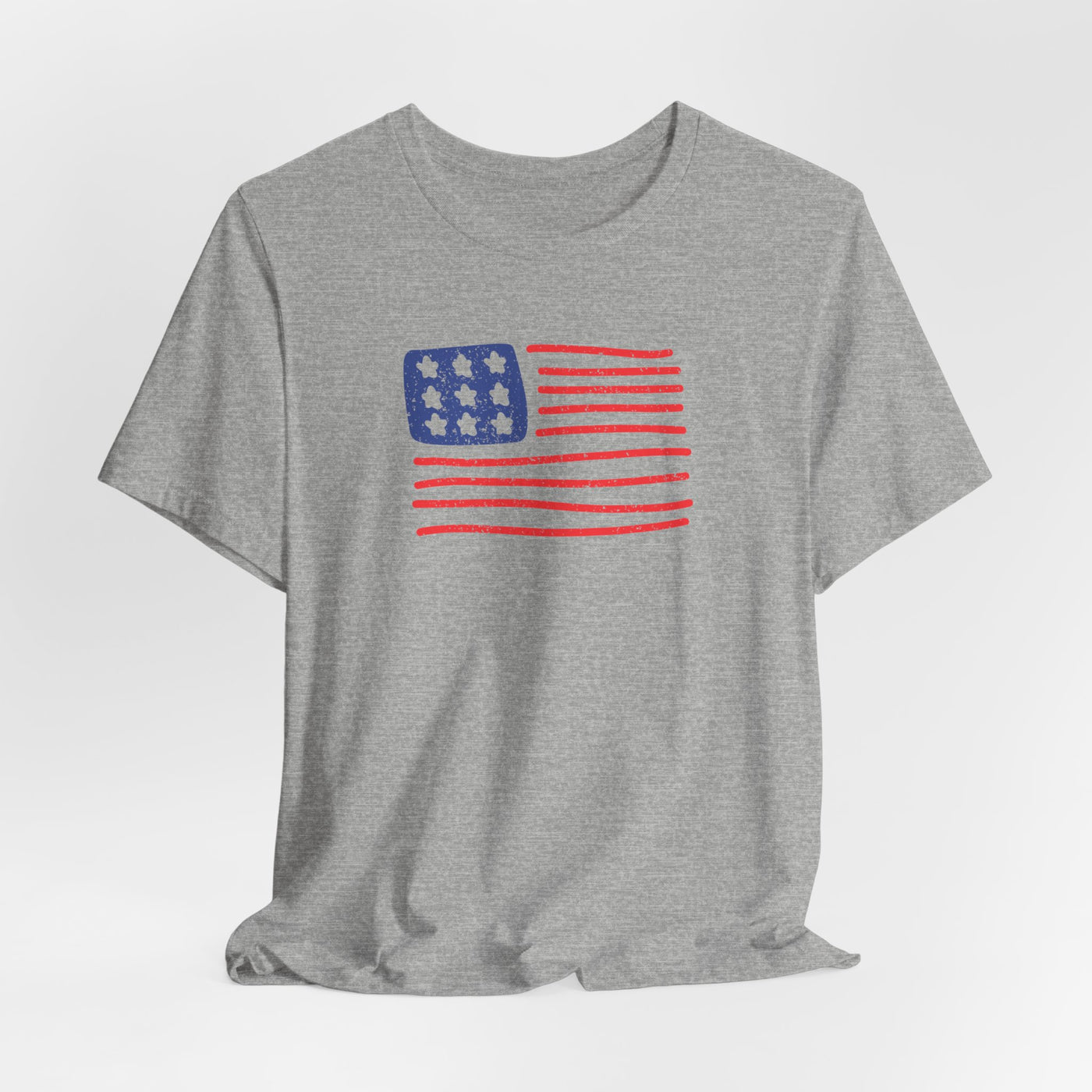 🔥 Rustic American Flag Cozy T-Shirt