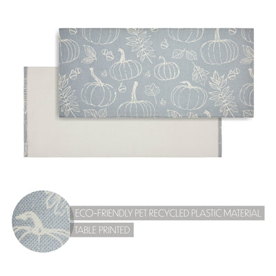 Silhouette Pumpkin Grey Indoor/Outdoor 36" Rug