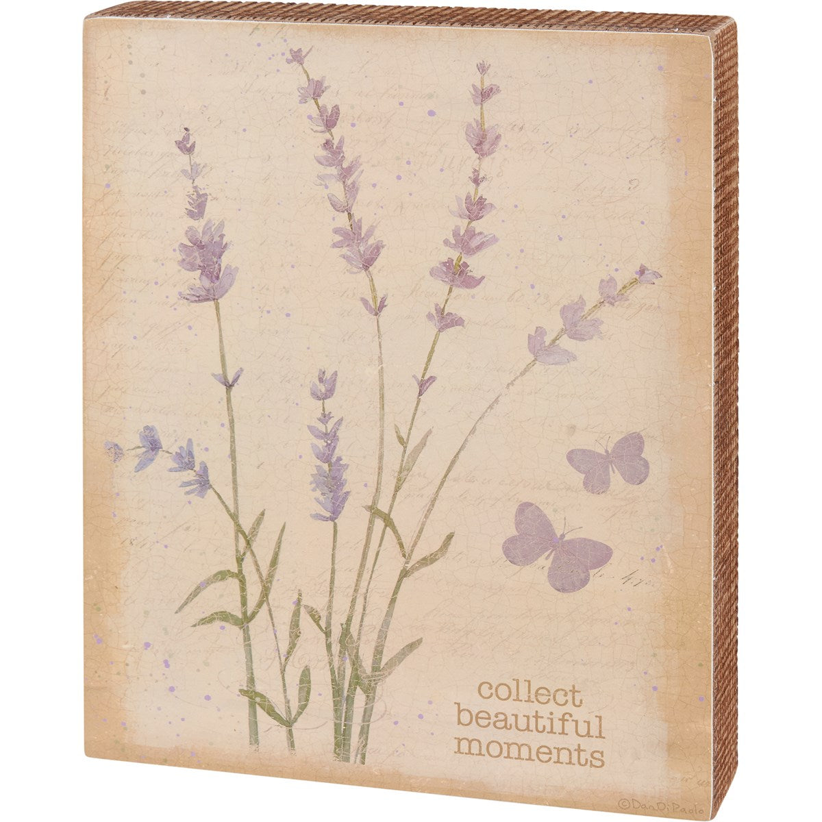 Collect Beautiful Moments 10" Wooden Box Sign