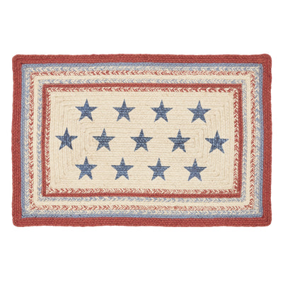 Celebration Americana Jute Rug 20" x 30"