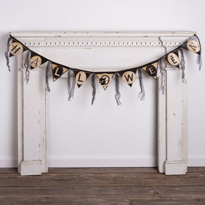 Halloween Vintage-Style Pennant Banner 60"