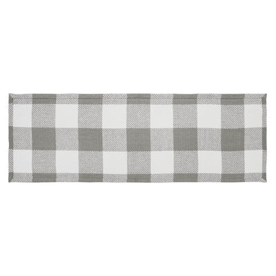 Annie Buffalo Check Grey 36" Table Runner