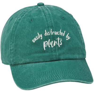 Easily Distracted By Plants Baseball Cap