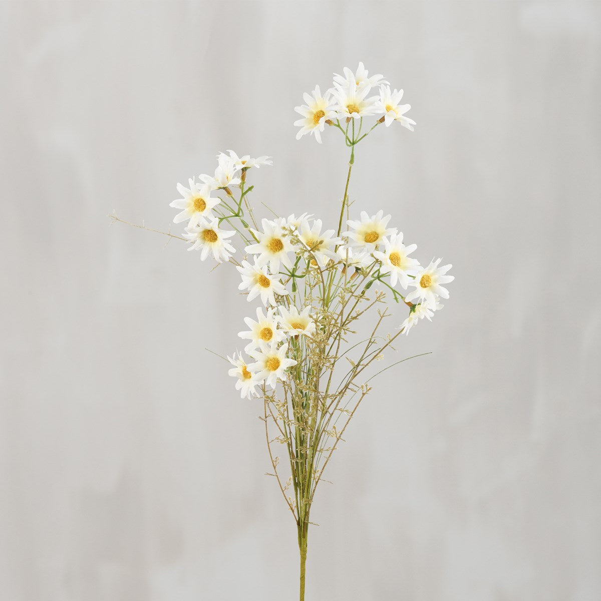White Daisies 24" Faux Floral Spray
