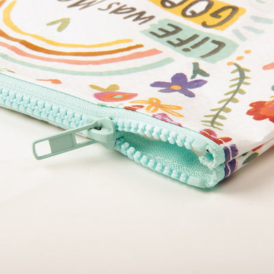 Good Friends And Great Adventures Zipper Pouch