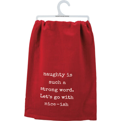 Let's Go With Niceish Christmas Kitchen Towel