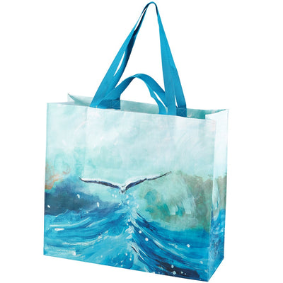 Ocean Wave Market Shopping Tote