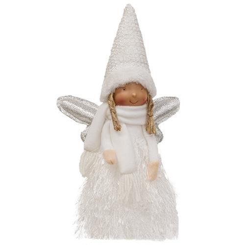 Glitter Angel 12" Tall Hat Figure