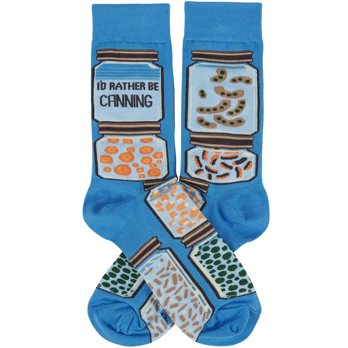 HAPPY BIRTHDAY🎂 💙 Rather Be Canning Fun Novelty Socks