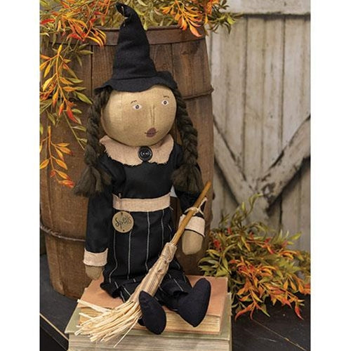 Spells Witch 23" Fabric Halloween Doll