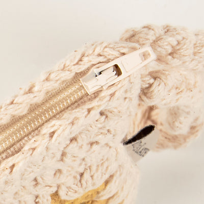 Crochet Sunflower Wristlet