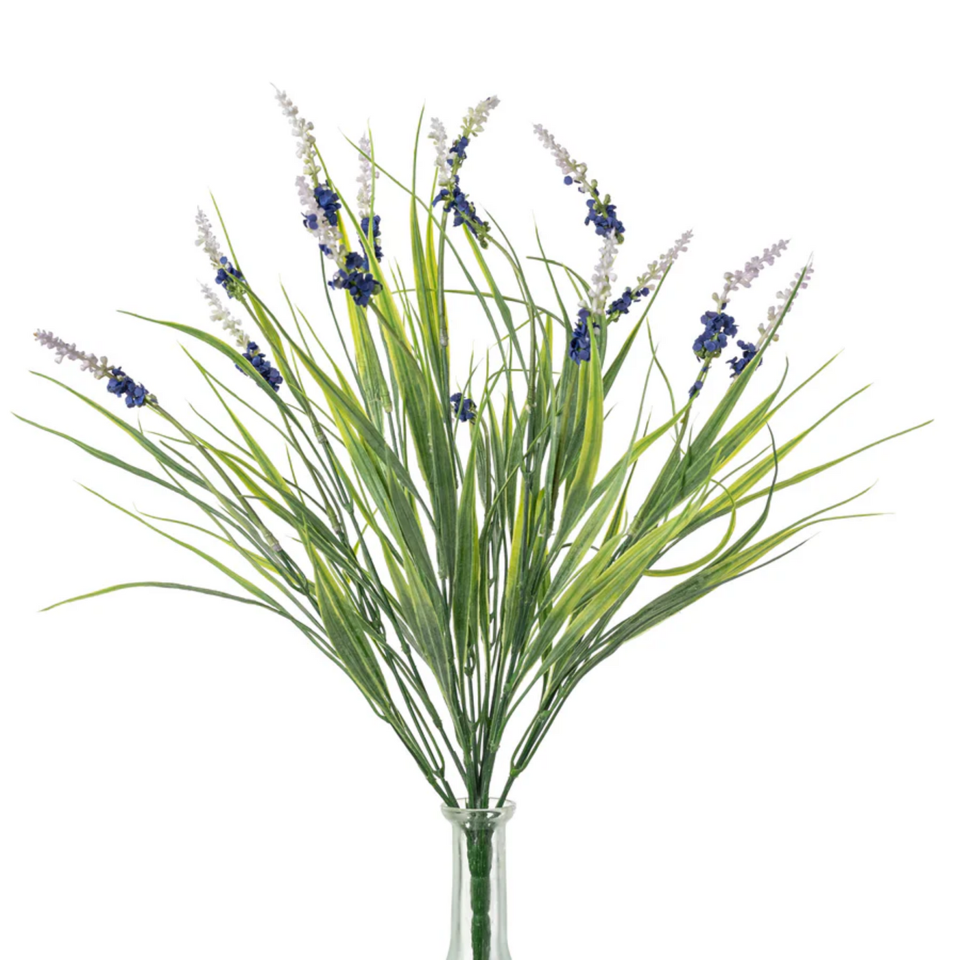 Blue Lavender 14" Faux Floral Spray