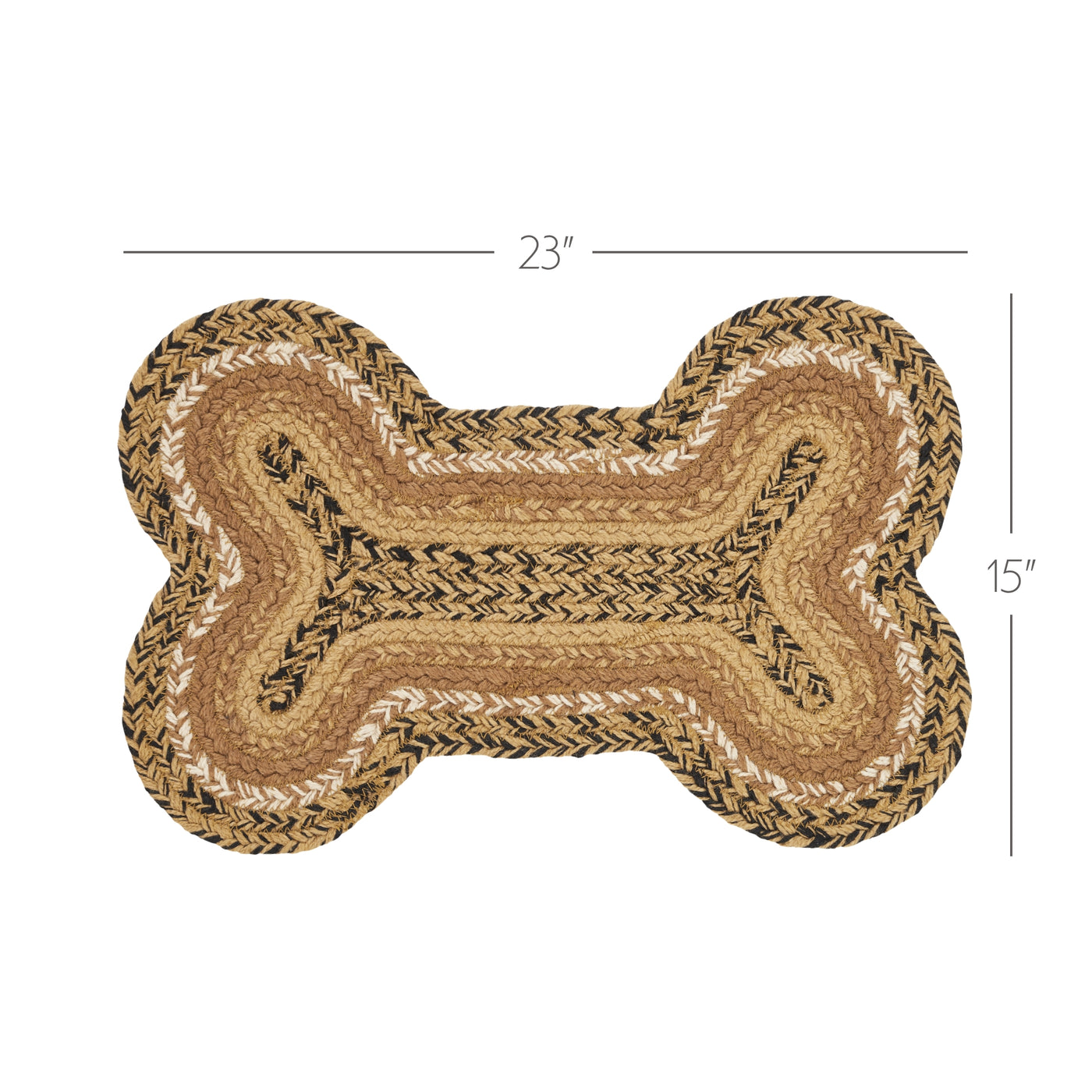 Dog Bone Rope Rug Kettle Grove Indoor/Outdoor Medium Dog Bone Rug – Blueberry Lane Shop