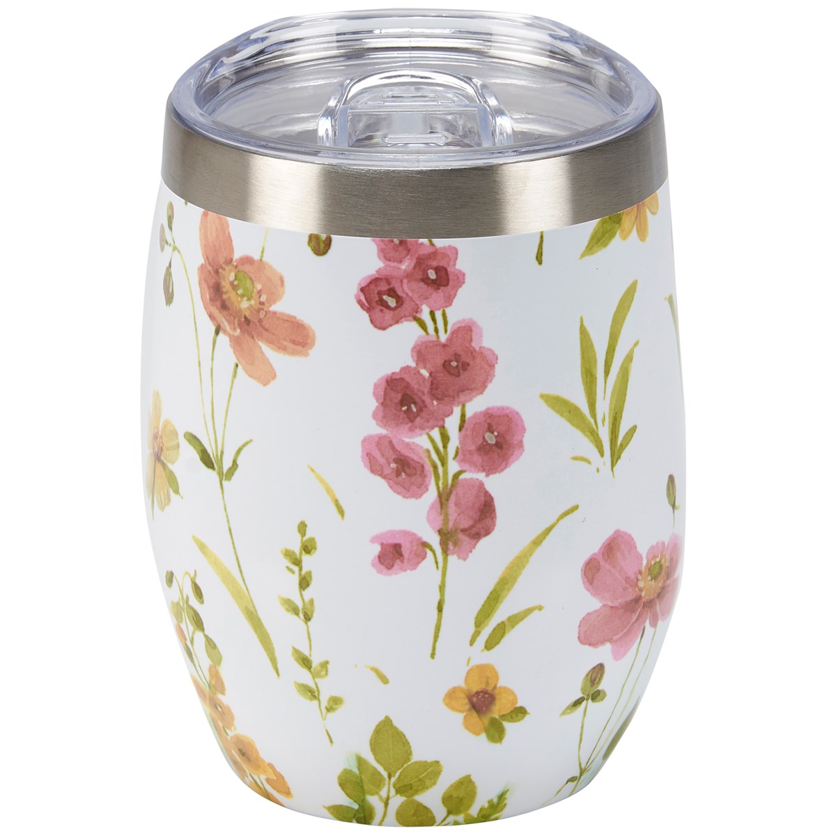 Flower Garden 12 oz Hot Cold Tumbler