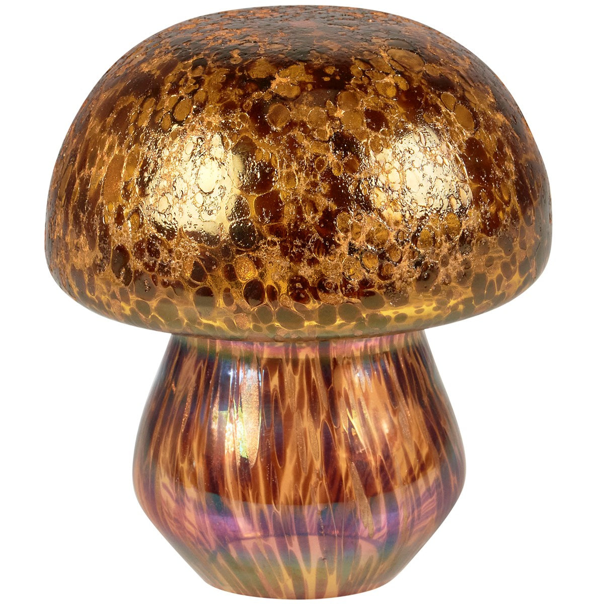 Spotted Mushroom 6" Glass Figure