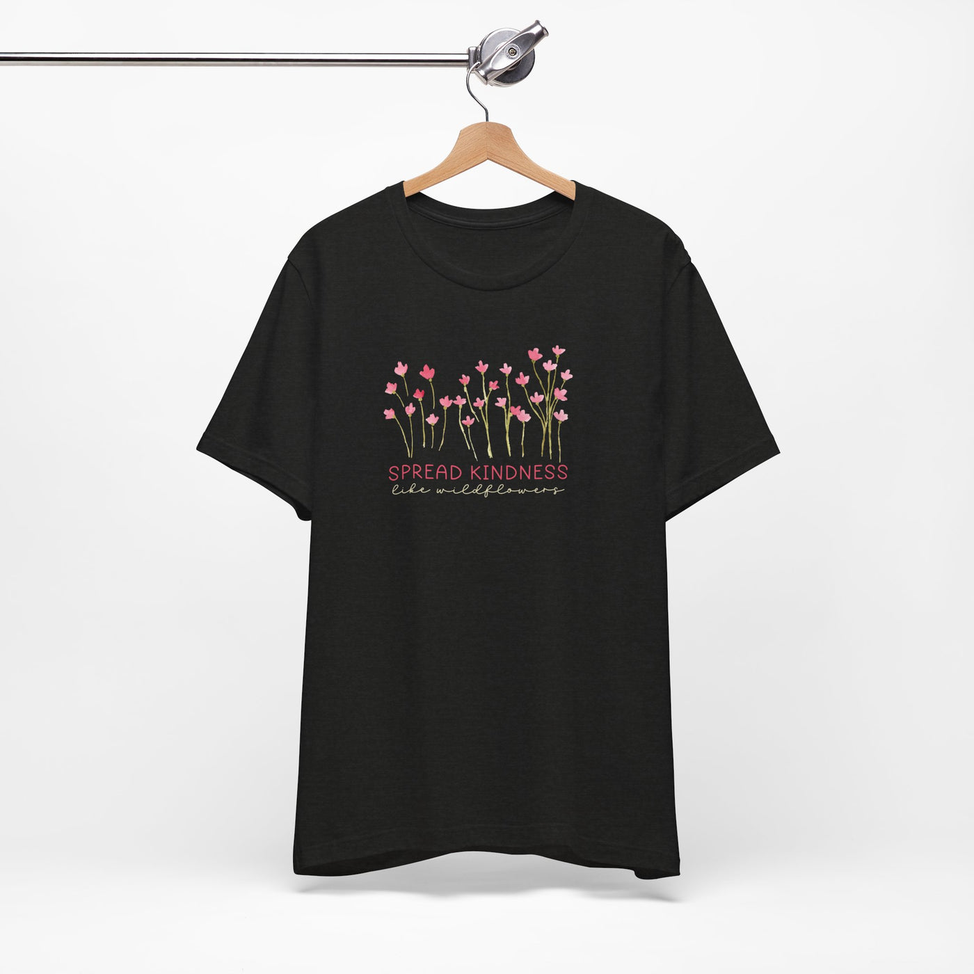 #112 🌼 GARDEN SHOPPING PARTY 🪴 👚 MAY HAPPY T-SHIRT Spread Happiness Like Wildflowers Cozy T-Shirt