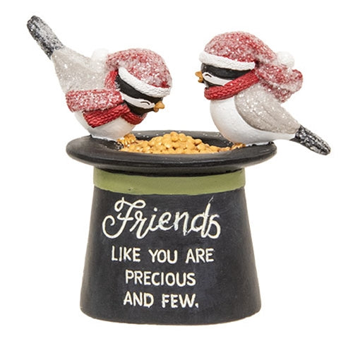 Friends Like You are Precious and Few Resin Birds Small Figure