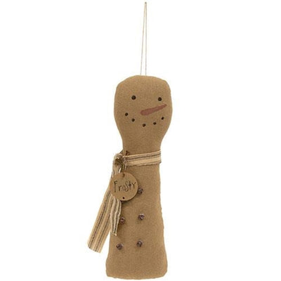 💙 Primitive Frosty Jingles Snowman Hanger