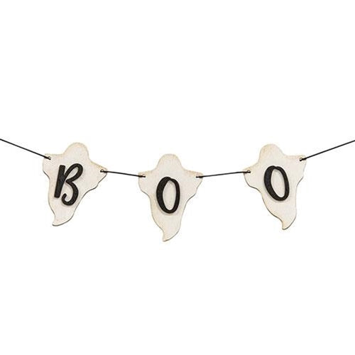 BOO Ghost Mini Decorative Garland
