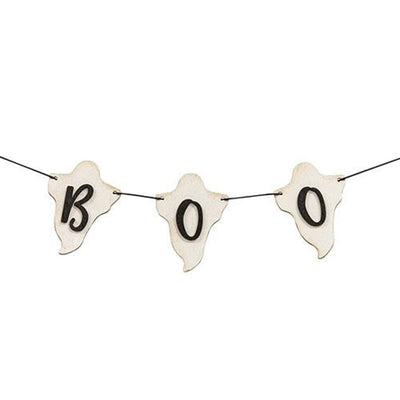 BOO Ghost Mini Decorative Garland