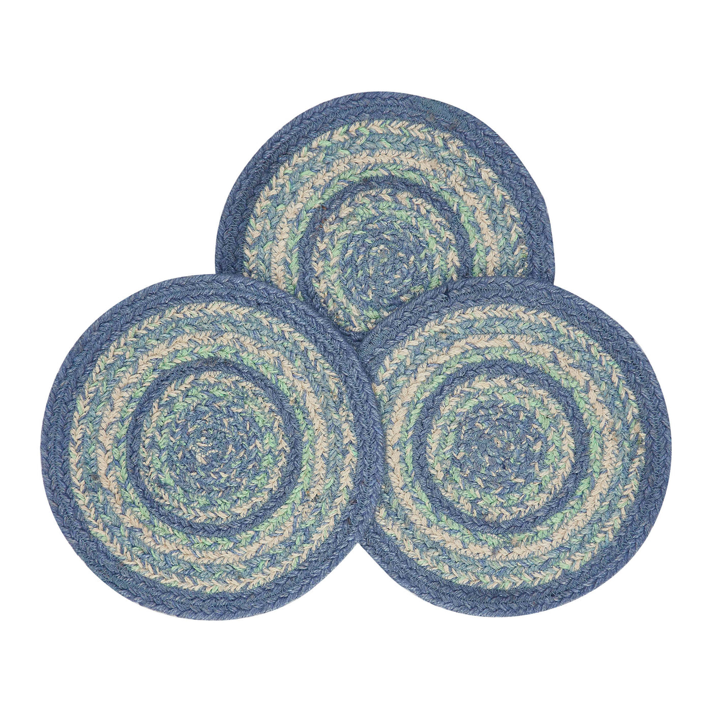 Set of 3 Jolie Jute Trivet 8" Diameter