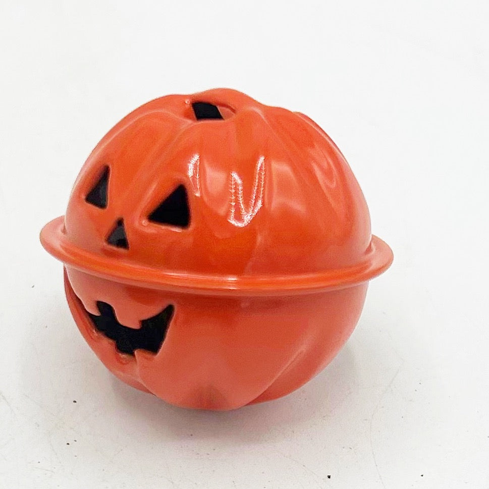 💙 Set of 10 Orange Jack O' Lantern 1" Bells