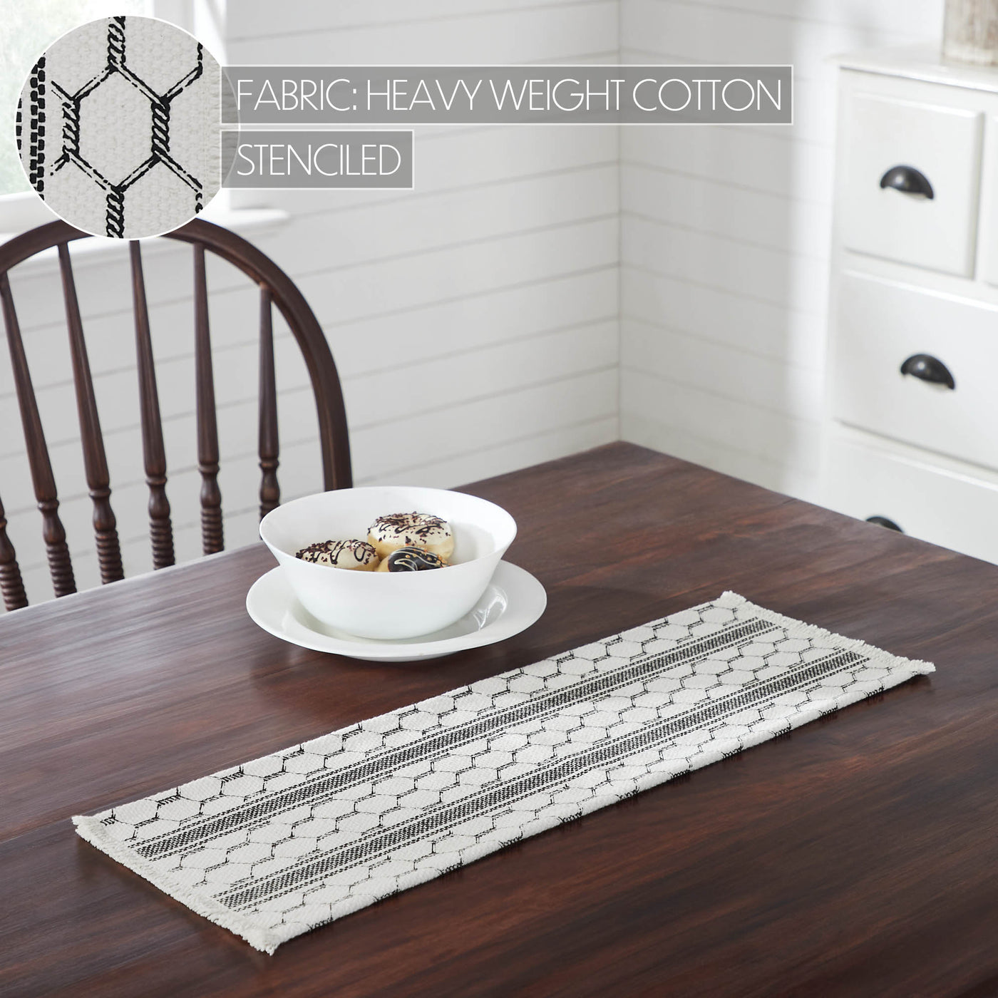 Down Home 24" Table Runner