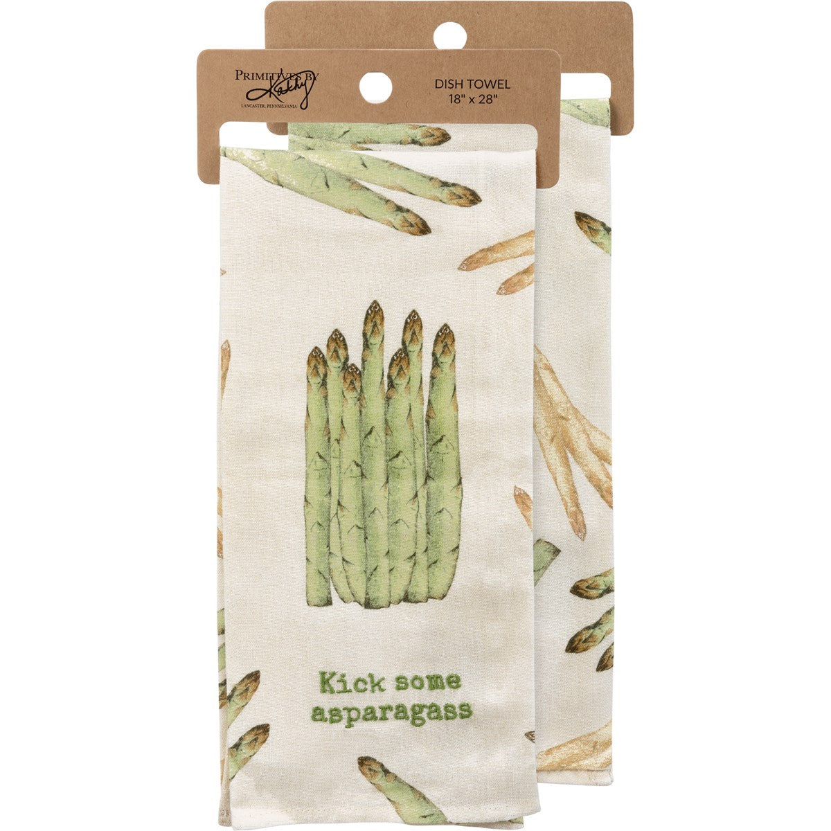 Kick Some Asparagass Kitchen Towel