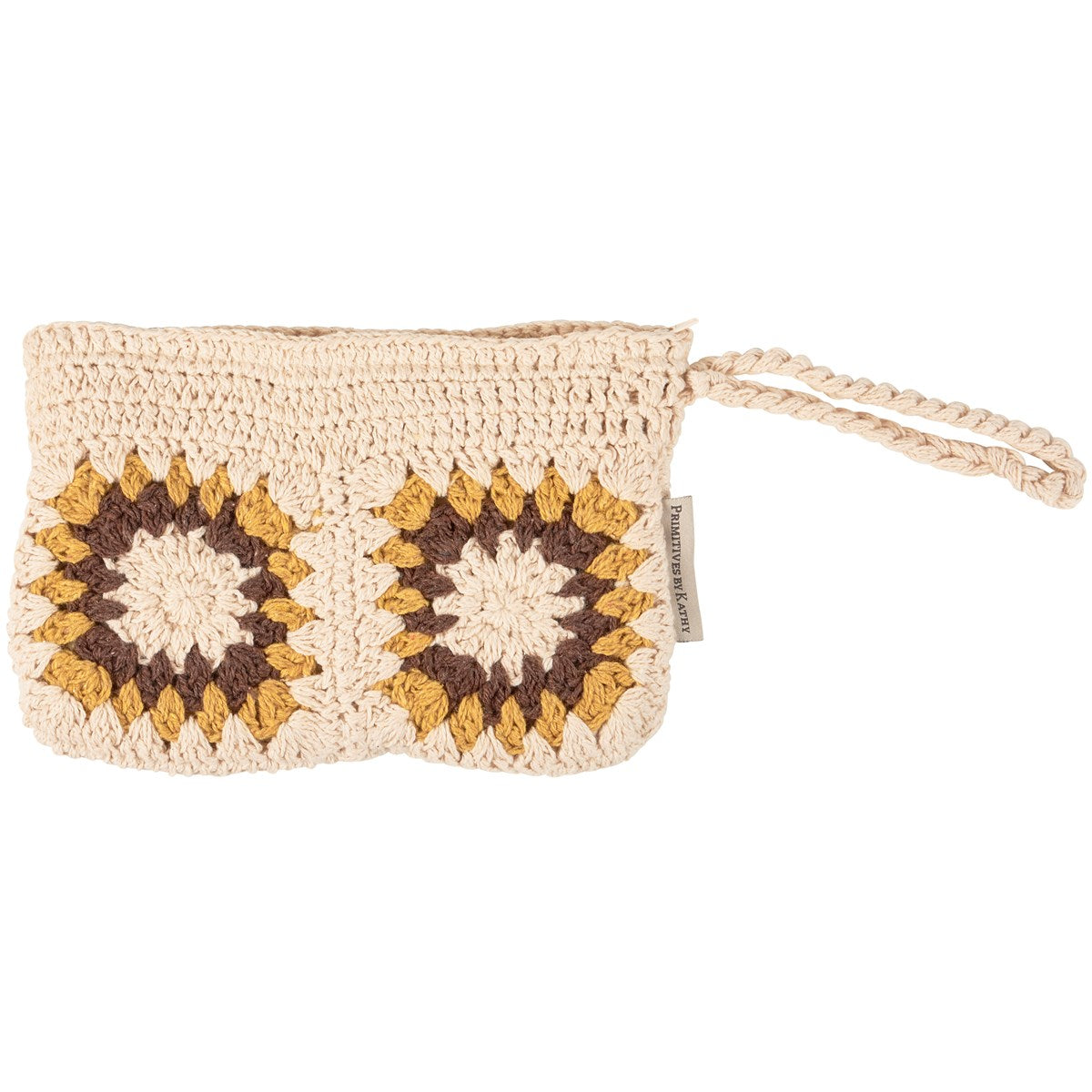 Crochet Sunflower Wristlet