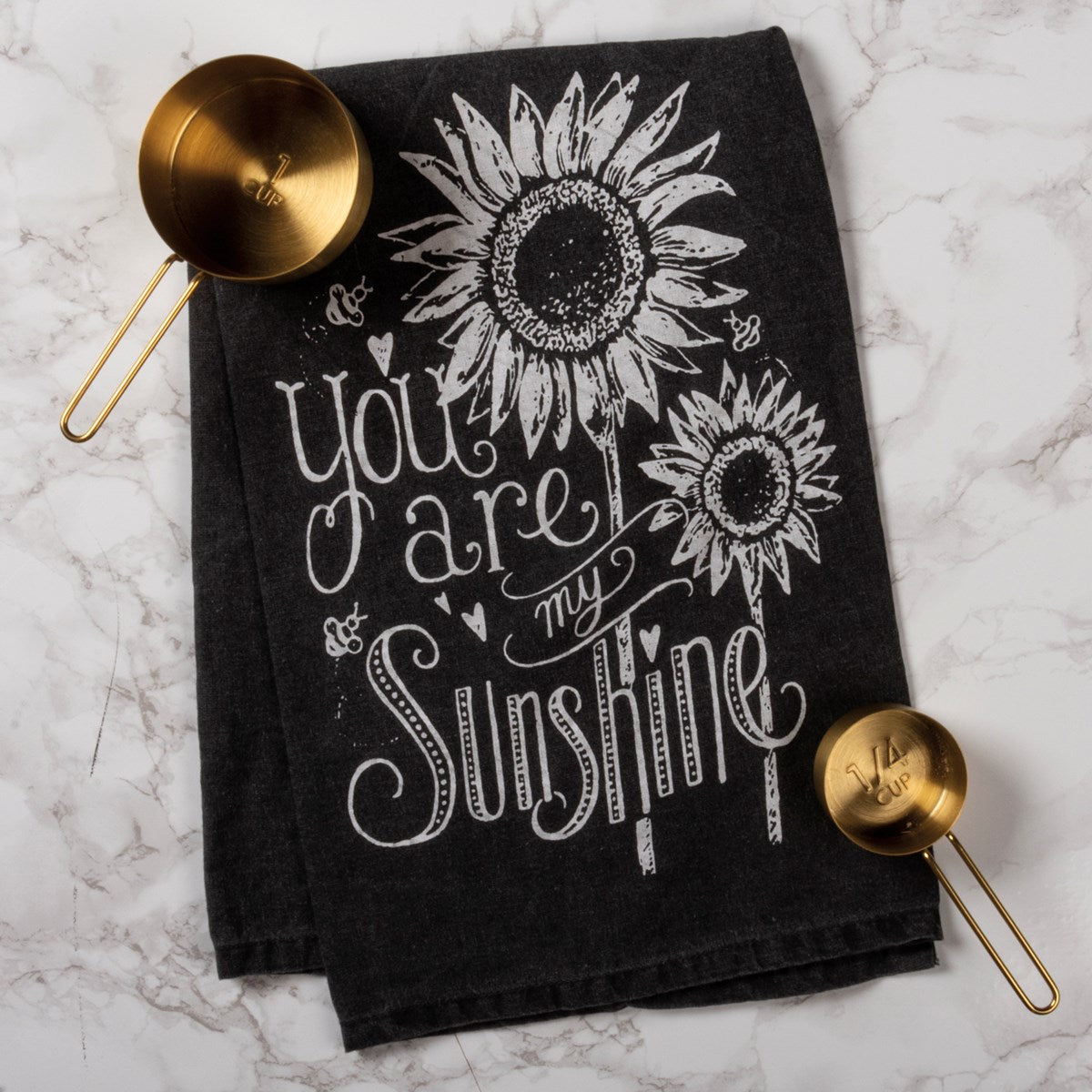 You Are My Sunshine Chalk Style Kitchen Towel