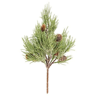 Mugo Pine 13" Faux Evergreen Spray