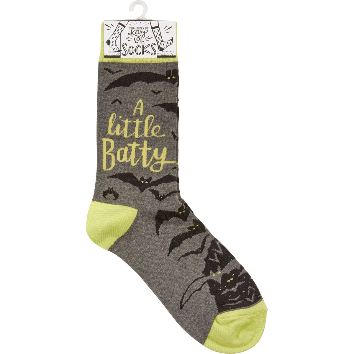 A Little Batty Fun Halloween Novelty Socks