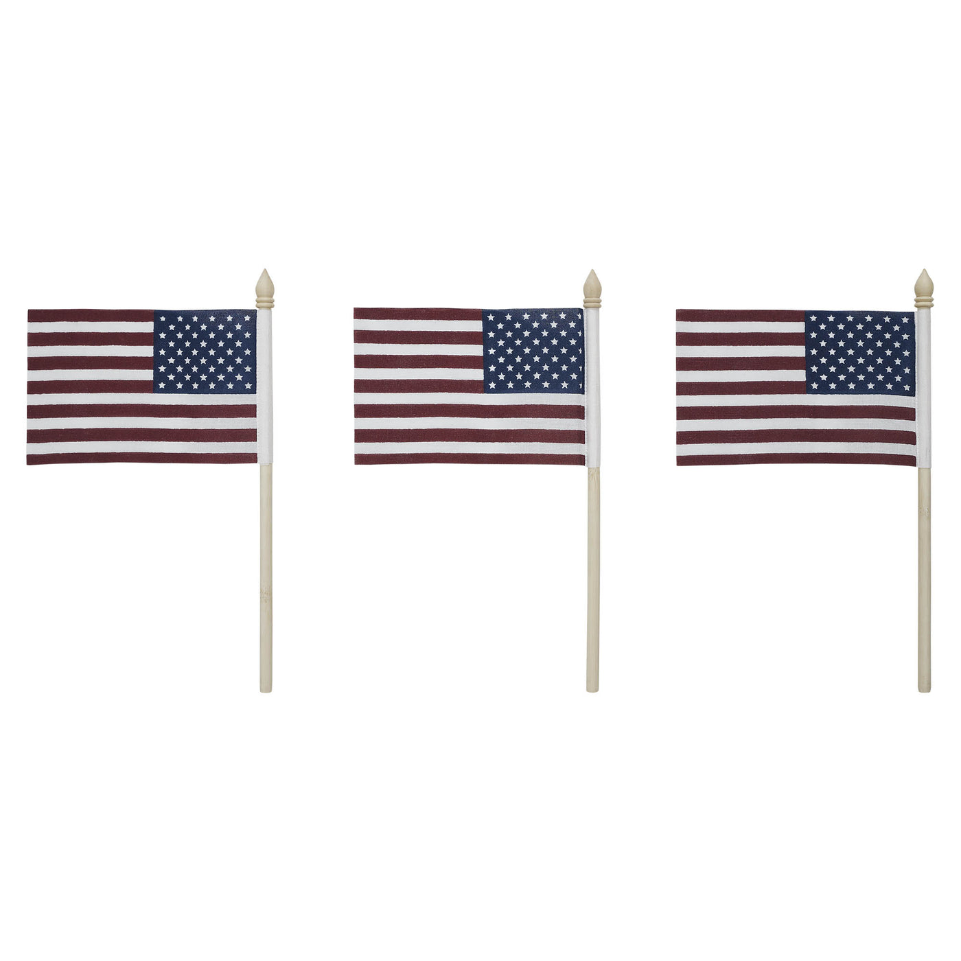 Set of 3 My Country American Flag Picks 10.5" x 6"