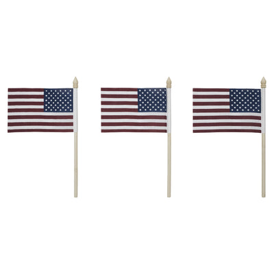 Set of 3 My Country American Flag Picks 10.5" x 6"