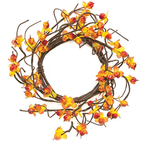 Bittersweet Berry 8" Faux Botanical Ring