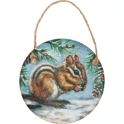 Set of 3 Winter Animals Ornament Set