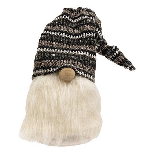 Winter Knit Hat Gnome Sitter