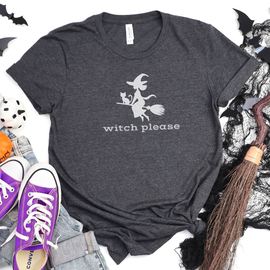 Witch Please Halloween Cozy T-Shirt