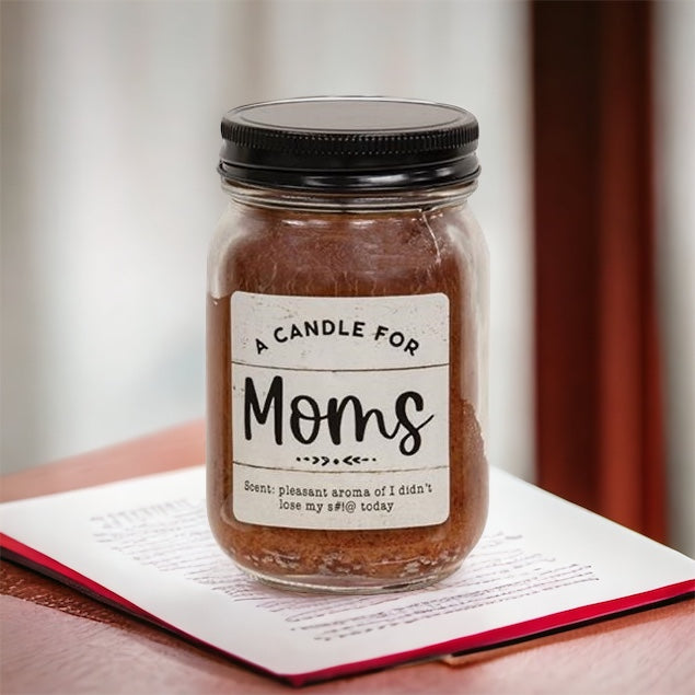 A Candle For Moms Buttered Maple Sugar Pint Jar Candle