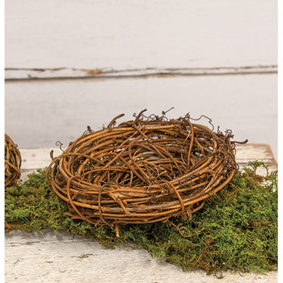 Twiggy Decorative Bird Nest 4.5"