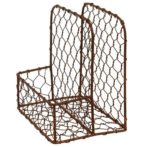 HAPPY BIRTHDAY🎂 💙 Rustic Metal Chicken Wire Napkin Holder