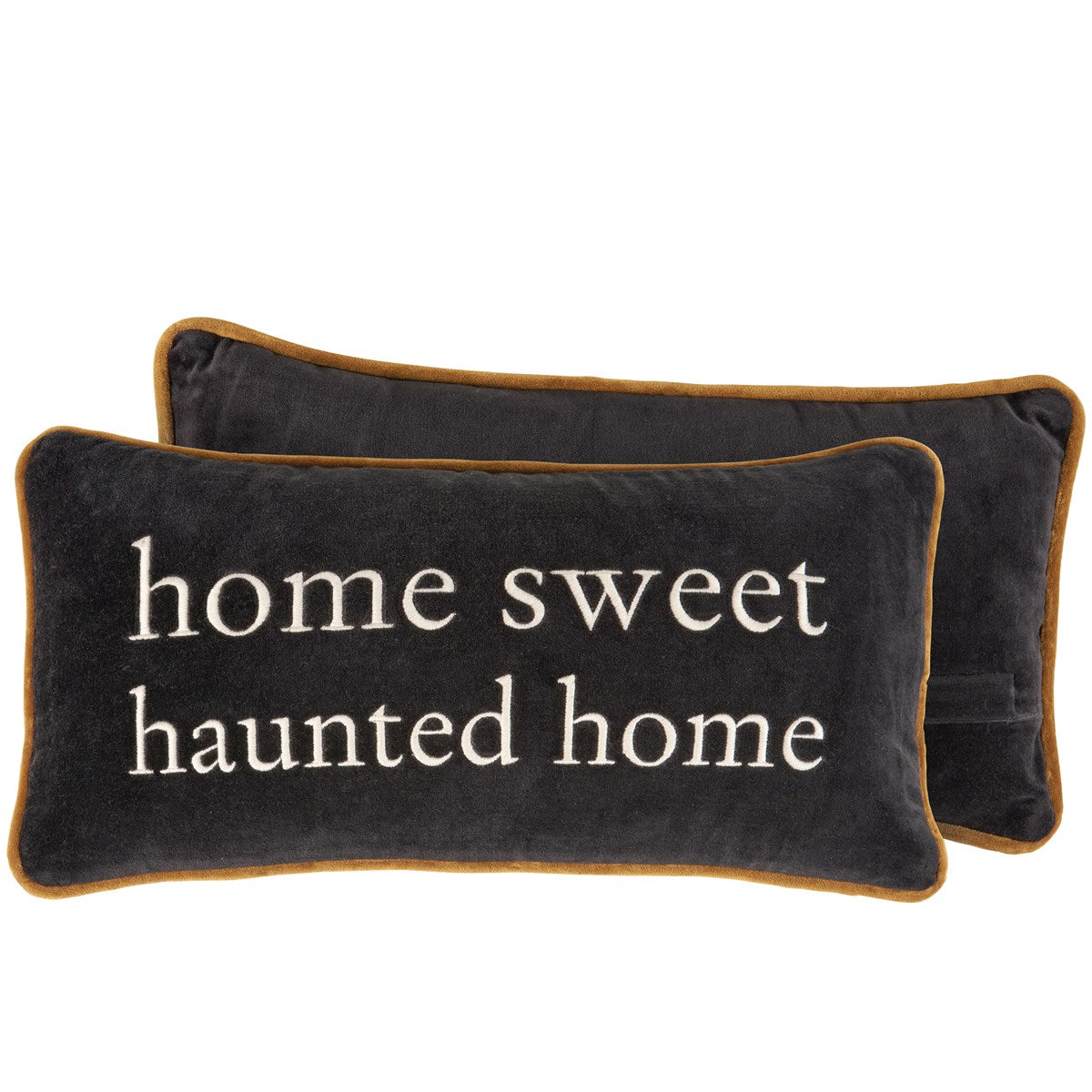 DAY 27 🎃 31 DAYS OF SPOOKYWEEN Home Sweet Haunted Home Accent Pillow