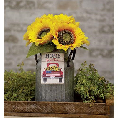 Home Sweet Farm Sunflower Truck Ornament
