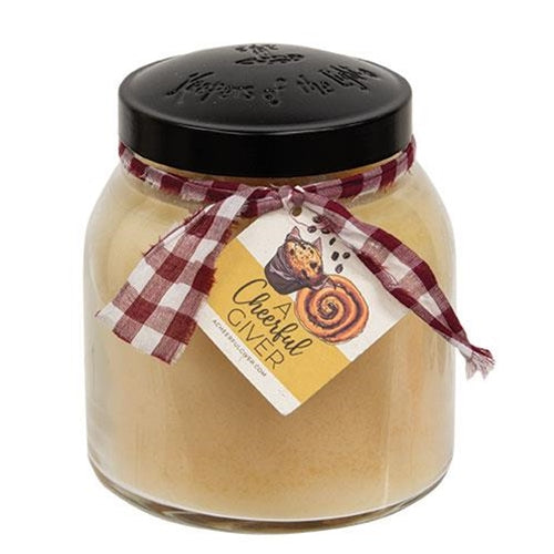 😊 WARM + COZY DAY 5 ✨ Angel Food Cake Papa Jar Candle Keepers of the Light 34 oz