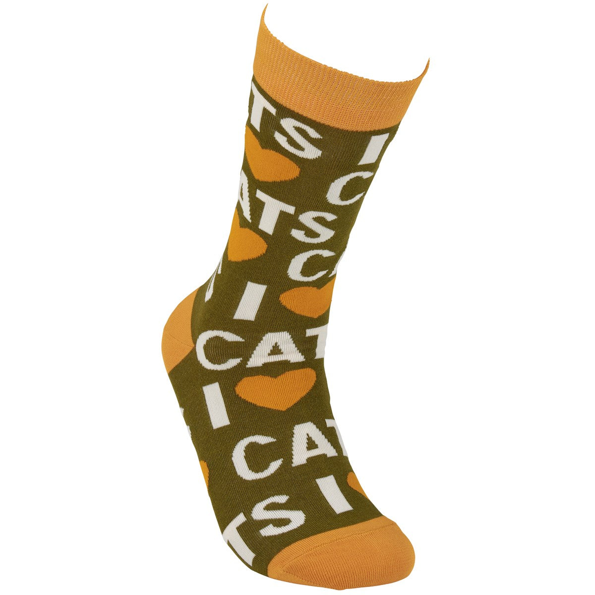 I Love Cats Unisex Novelty Socks