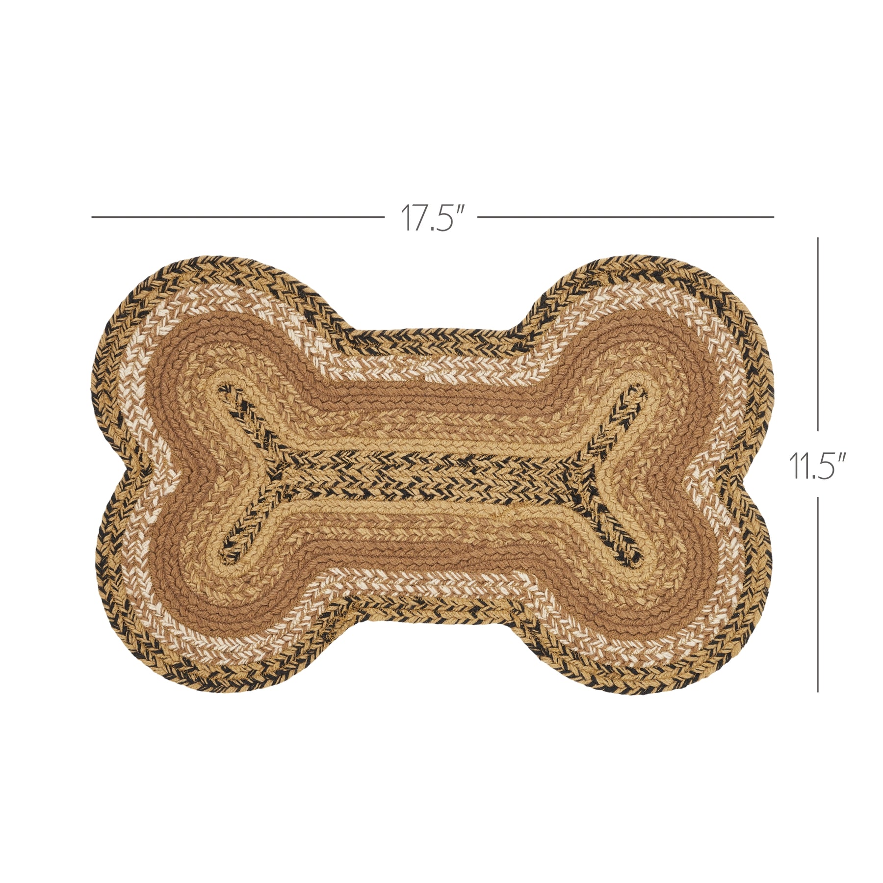 Dog Bone Rope Rug Kettle Grove Indoor/Outdoor Small Dog Bone Rug – Blueberry Lane Shop