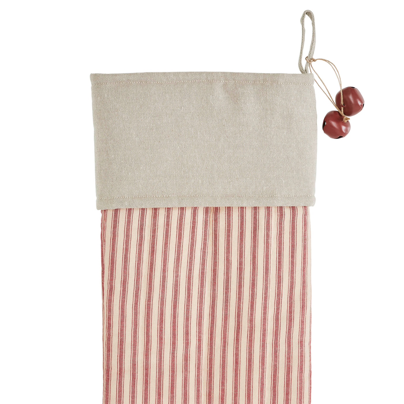 Sawyer Mill Red Ticking Stripe 20" Stocking