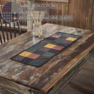 Heritage Farms Quilted 36" Table Runner