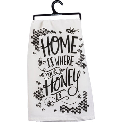 Home Is Where Your Honey Is Kitchen Towel